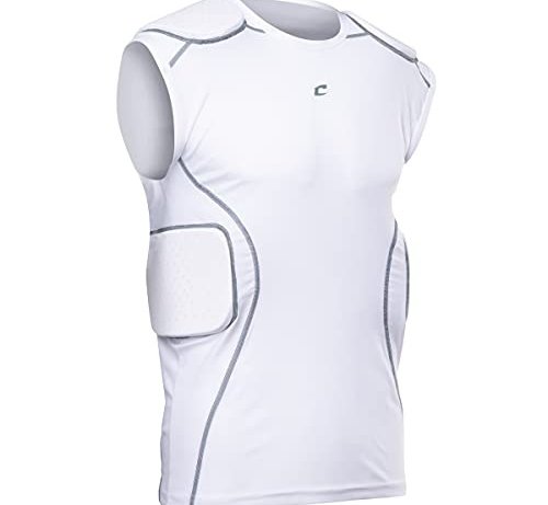 Champro Men'S Formation Football Padded Compression Shirt