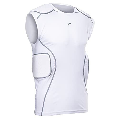 Champro Men'S Formation Football Padded Compression Shirt