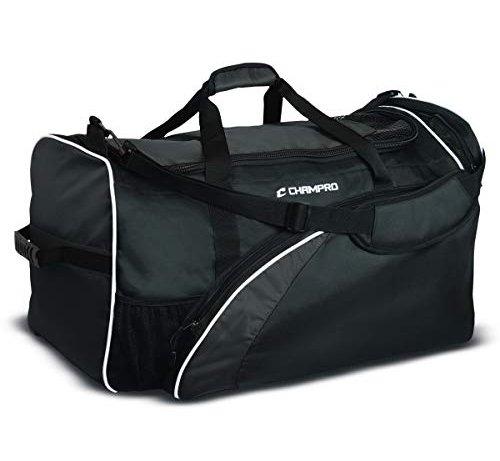 Champro Varsity Football Equipment Bag With Shoulder Carry Strap, Laundry And Helmet Bags
