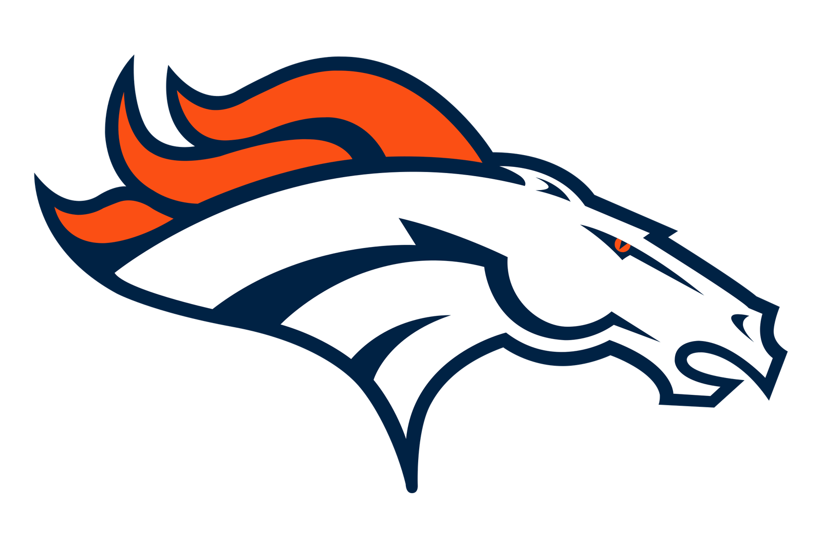 denver broncos logo transparent