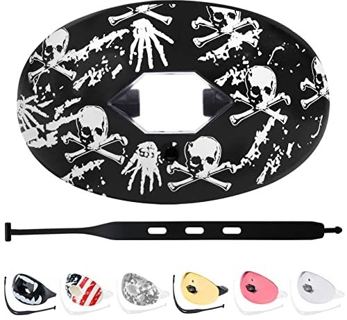 Football Mouth Guard With Strap, Breathable Mouth Guard Football