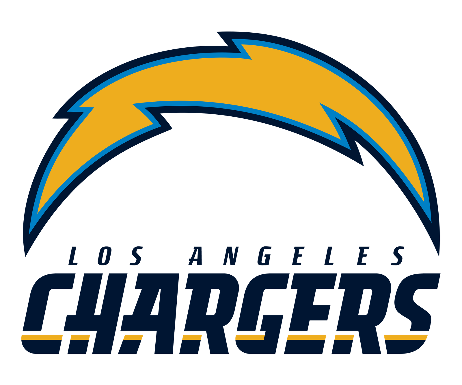 los angeles chargers football logo