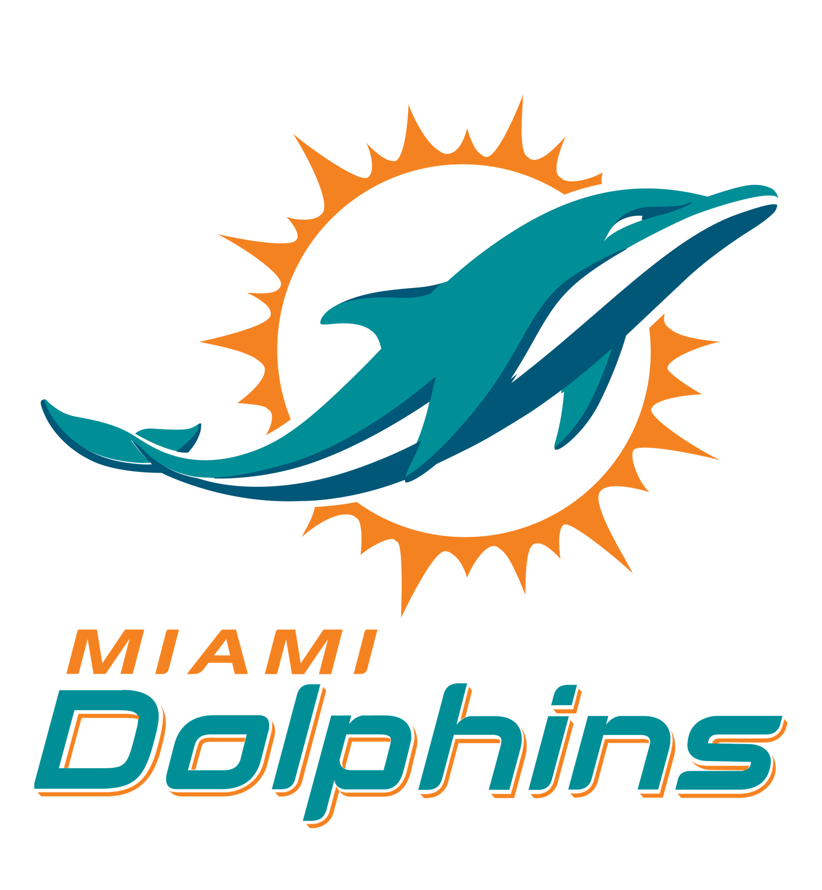 miami dolphins football logo