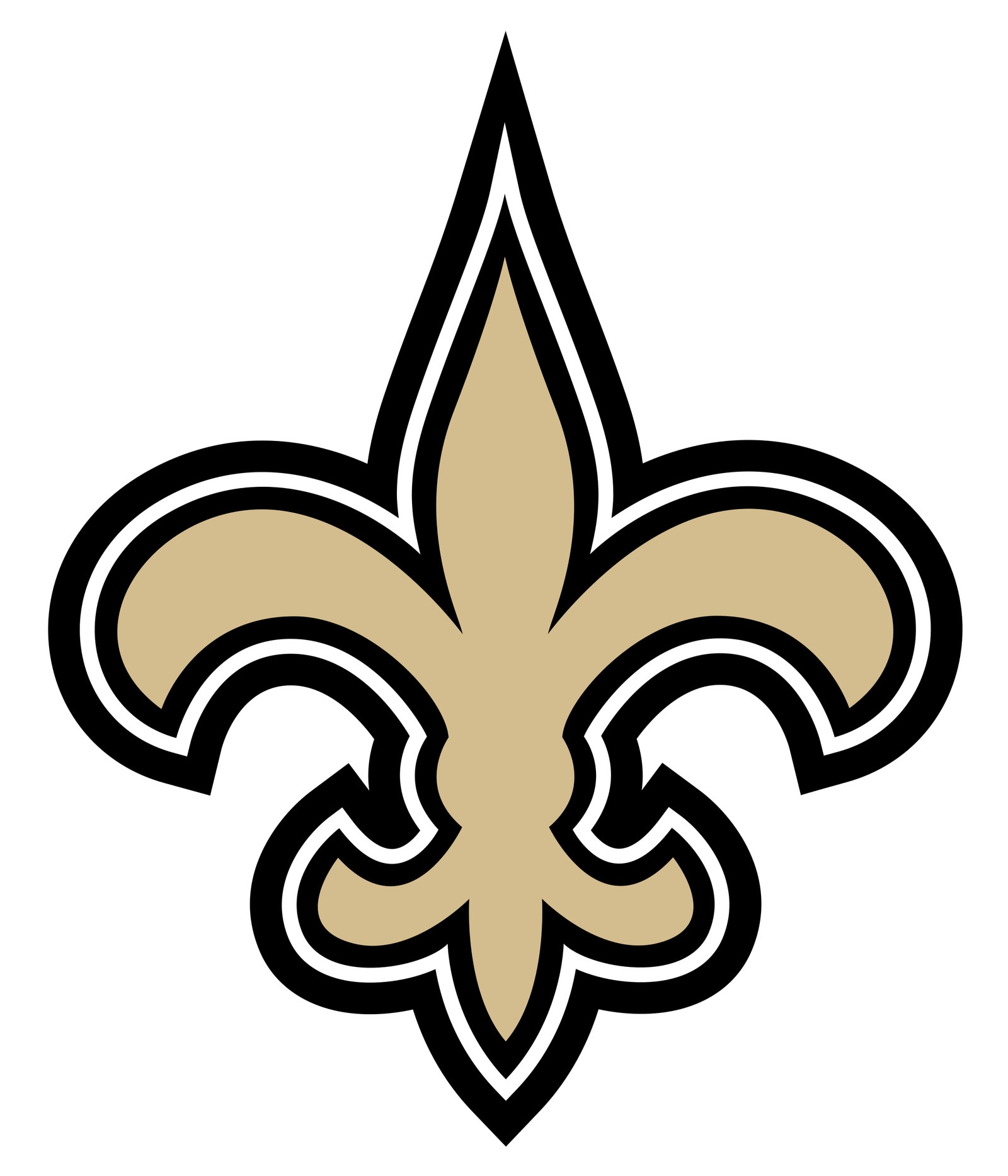 new orleans saints logo transparent