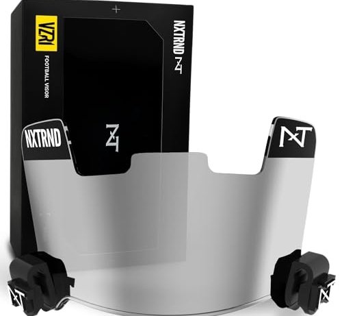 Nxtrnd Vzr1 Football Visor, Flat Lens Technology, Fits Adult & Youth Football Helmets